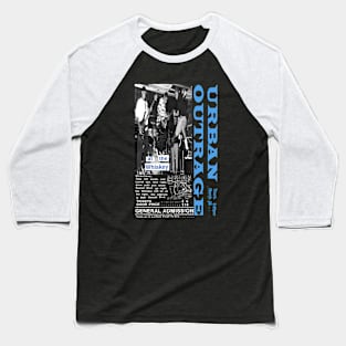 Urban Outrage: Punk Rock Show 2 Baseball T-Shirt